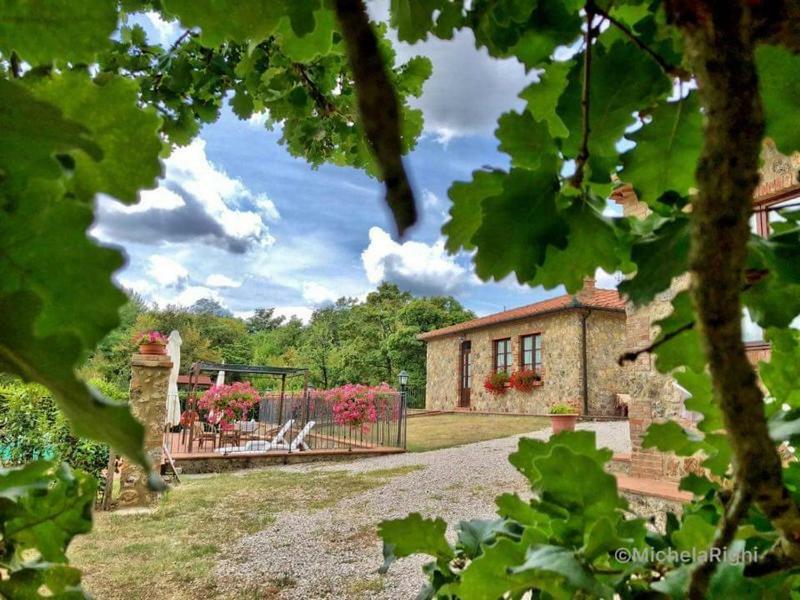 Agriturismo La Quercia Boccheggiano ภายนอก รูปภาพ
