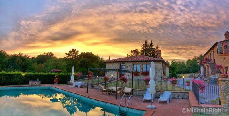 Agriturismo La Quercia Boccheggiano ภายนอก รูปภาพ